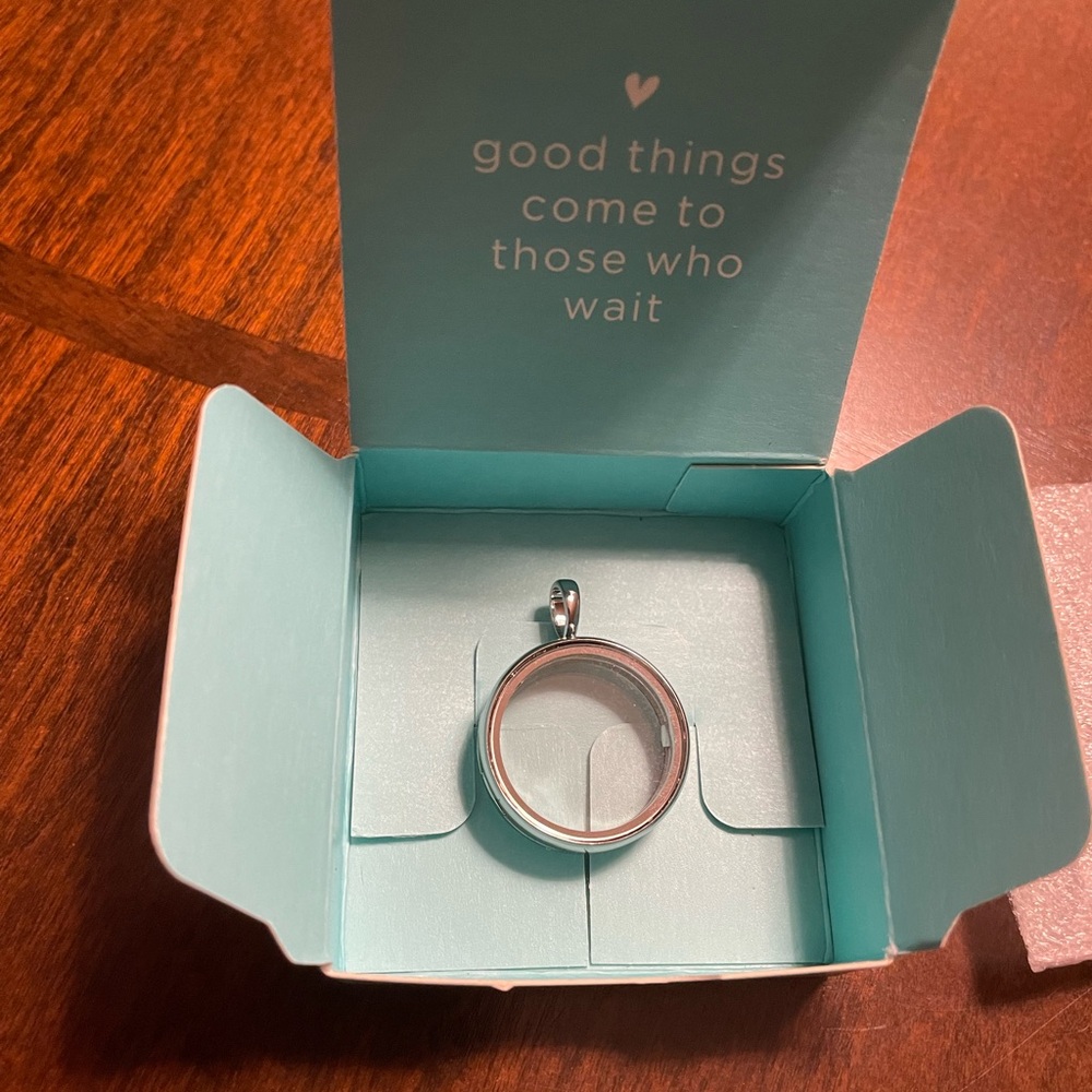 Origami Owl Silver Locket Pendant